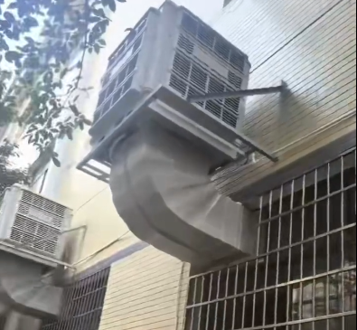 冷風機加高機安裝案例